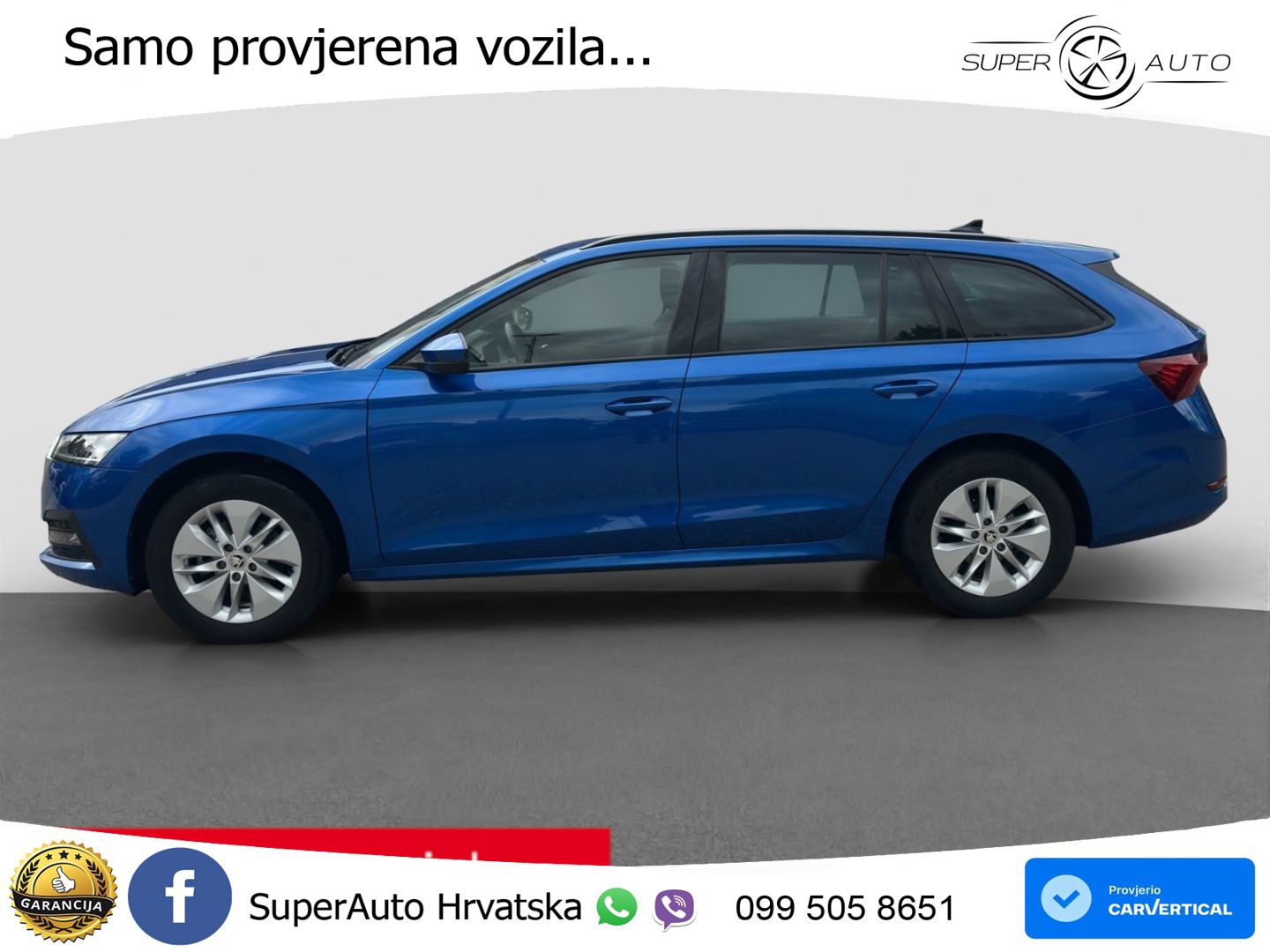Škoda Octavia Combi 2.0 TDI (150 KS) DSG LED+GR SJED+ACC