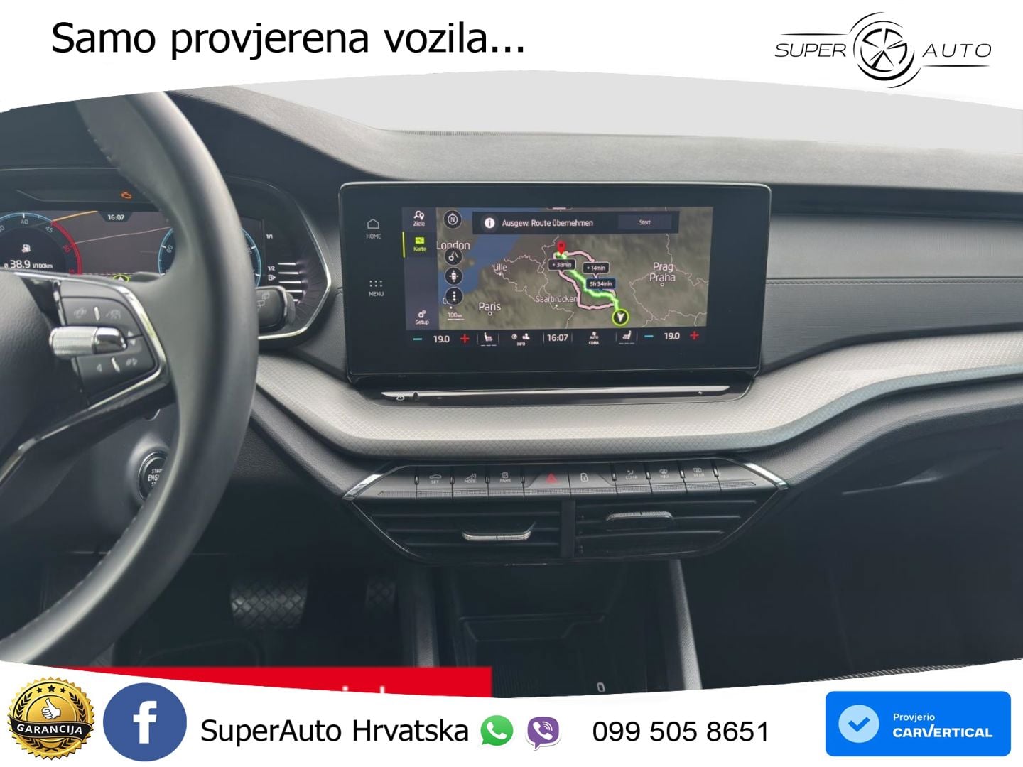 Škoda Octavia Combi 2.0 TDI (150 KS) DSG LED+GR SJED+ACC