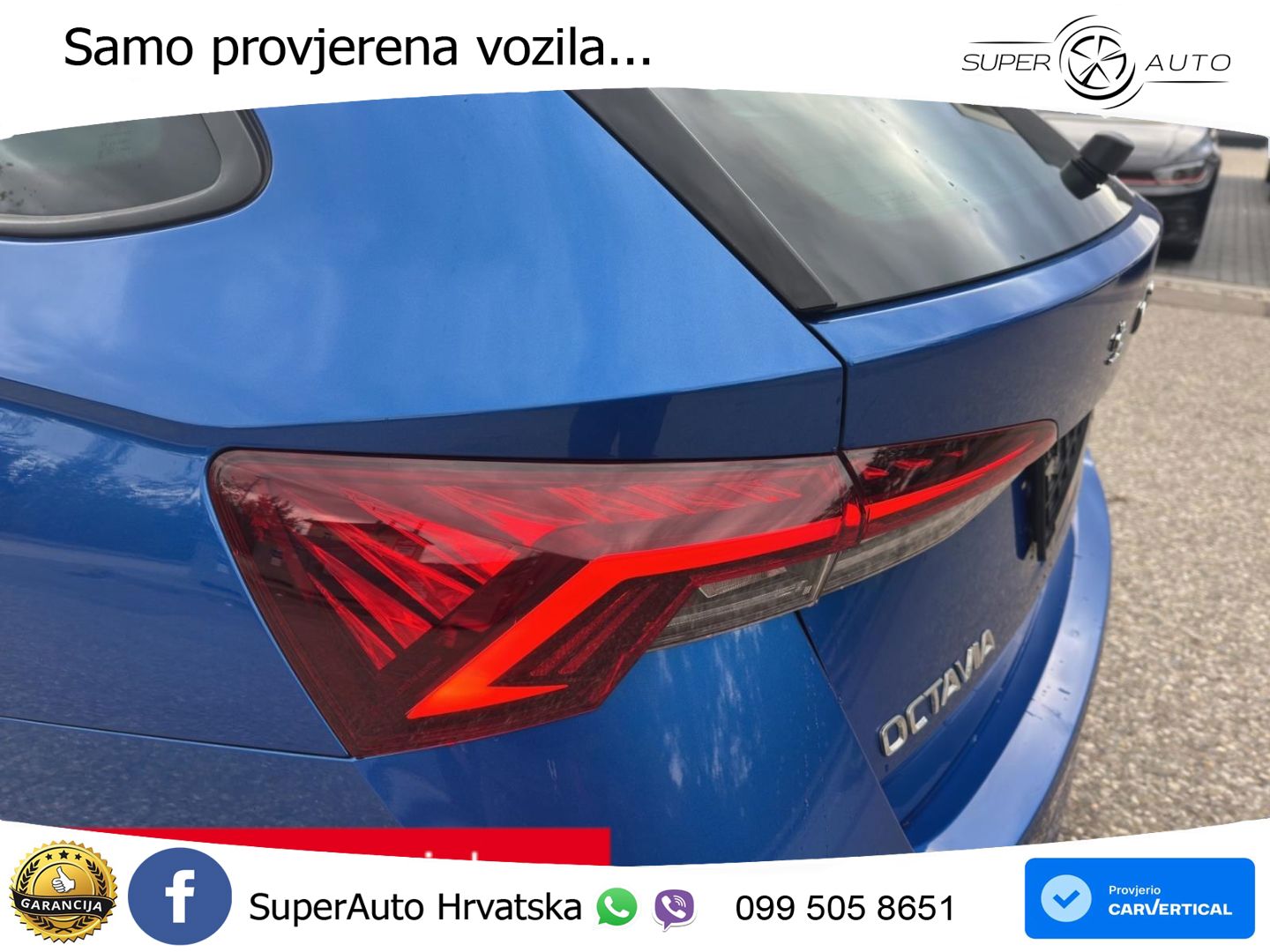 Škoda Octavia Combi 2.0 TDI (150 KS) DSG LED+GR SJED+ACC