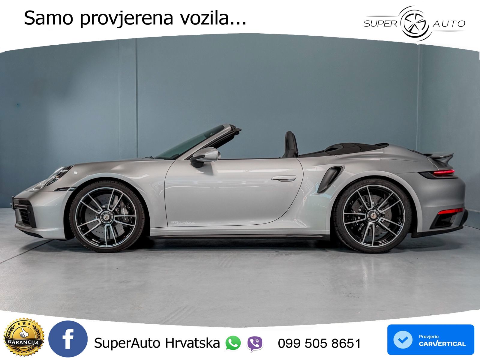 Porsche 911 Turbo S Cabriolet 3.8 (650 KS) PDK