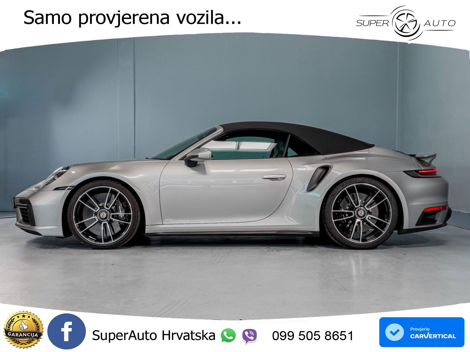 Porsche 911 Turbo S Cabriolet 3.8 (650 KS) PDK
