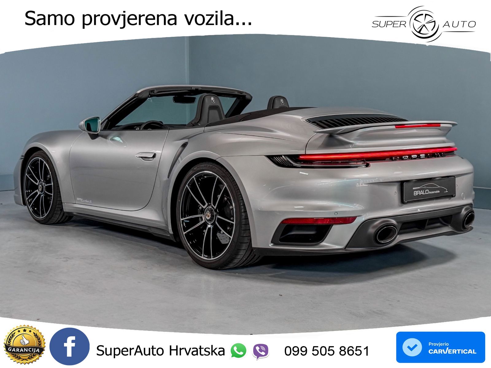 Porsche 911 Turbo S Cabriolet 3.8 (650 KS) PDK