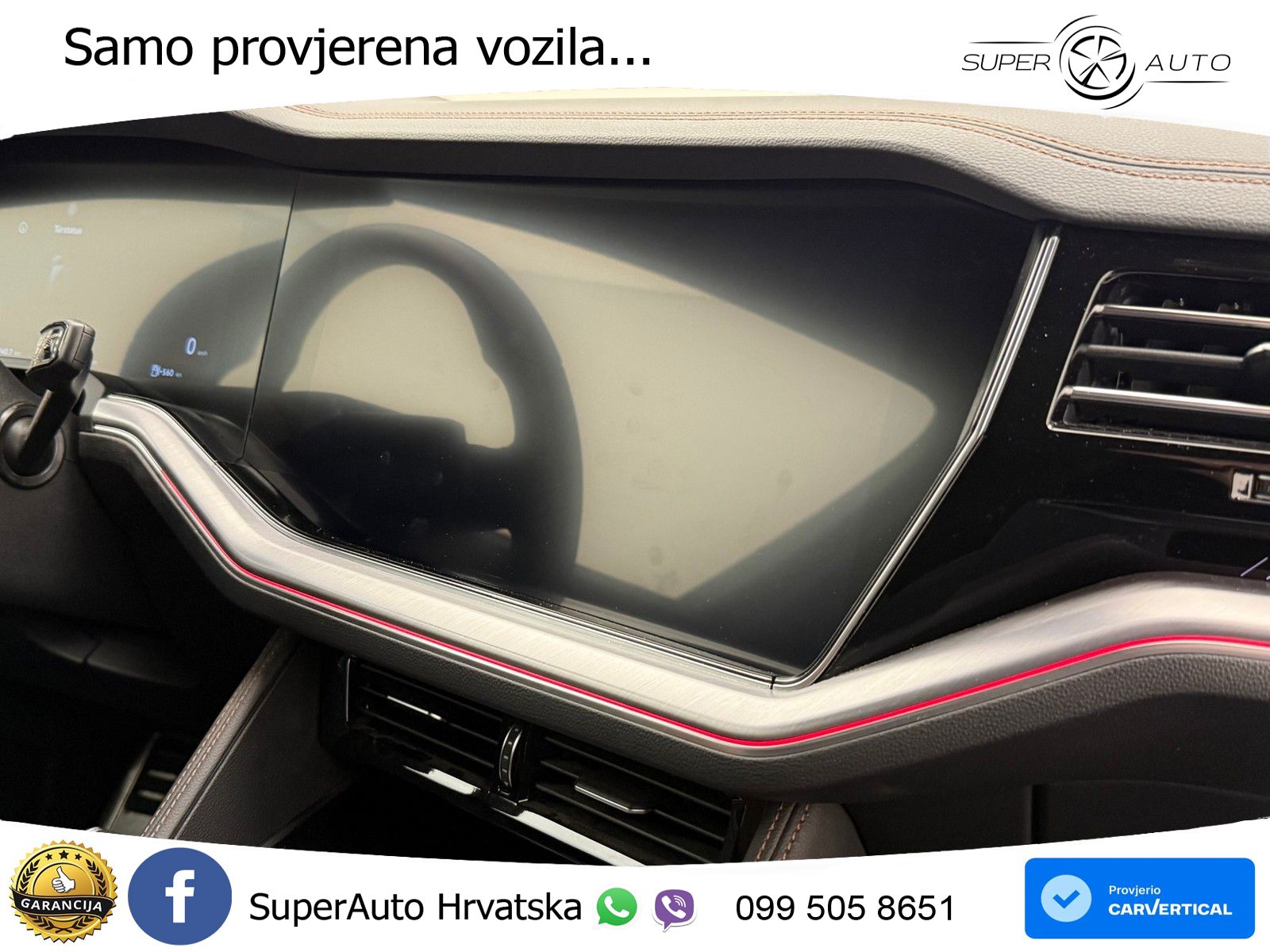 Volkswagen Touareg 3.0 V6 TDI (286 KS) 4MOTION Tiptronic ZRAČNI+ACC+GR SJED+KAM+PANO