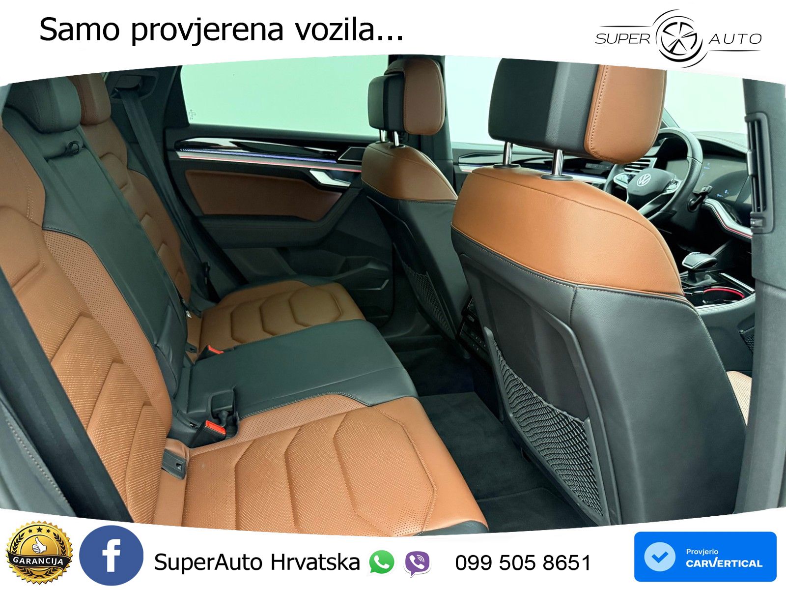 Volkswagen Touareg 3.0 V6 TDI (286 KS) 4MOTION Tiptronic ZRAČNI+ACC+GR SJED+KAM+PANO