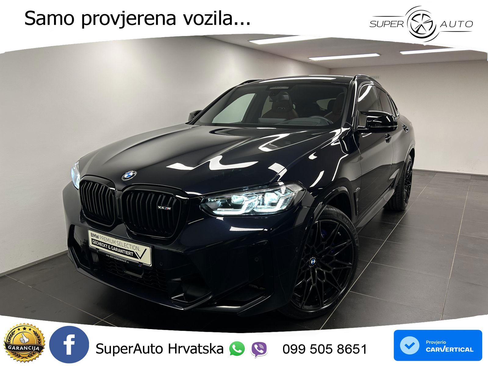 BMW X4 M Competition 3.0 (510 KS) xDrive Steptronic LED+GR SJED+ACC
