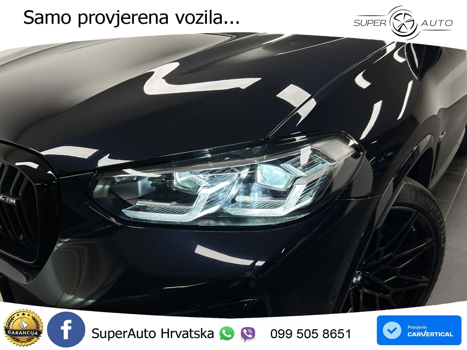 BMW X4 M Competition 3.0 (510 KS) xDrive Steptronic LED+GR SJED+ACC