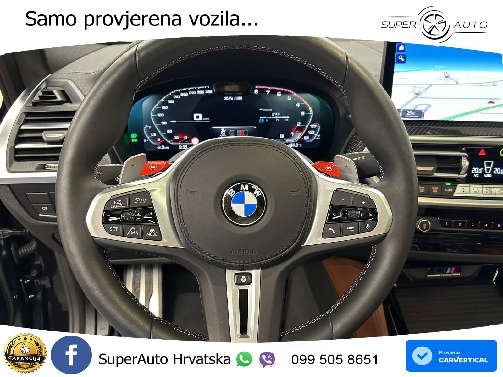 BMW X4 M Competition 3.0 (510 KS) xDrive Steptronic LED+GR SJED+ACC