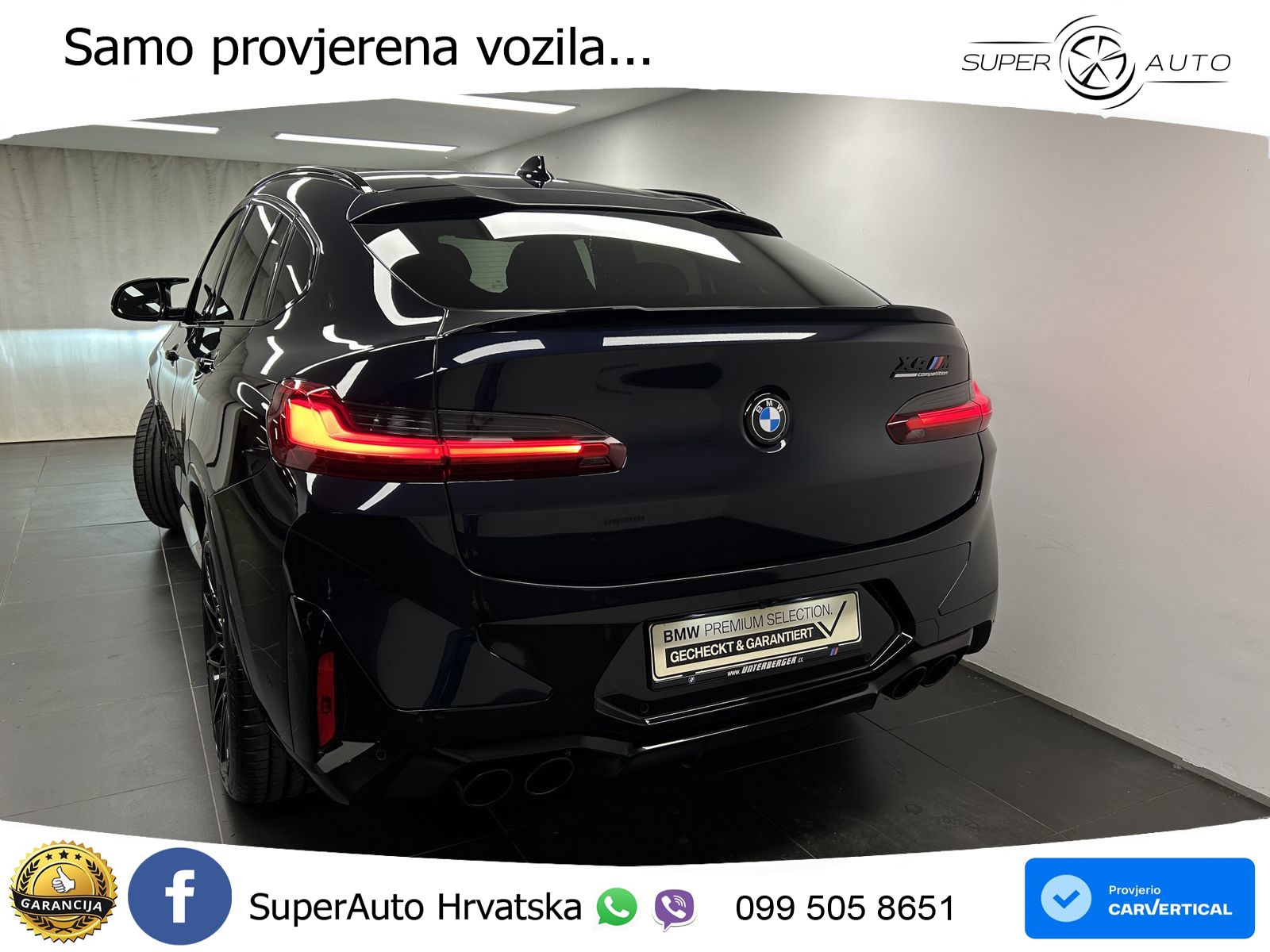 BMW X4 M Competition 3.0 (510 KS) xDrive Steptronic LED+GR SJED+ACC
