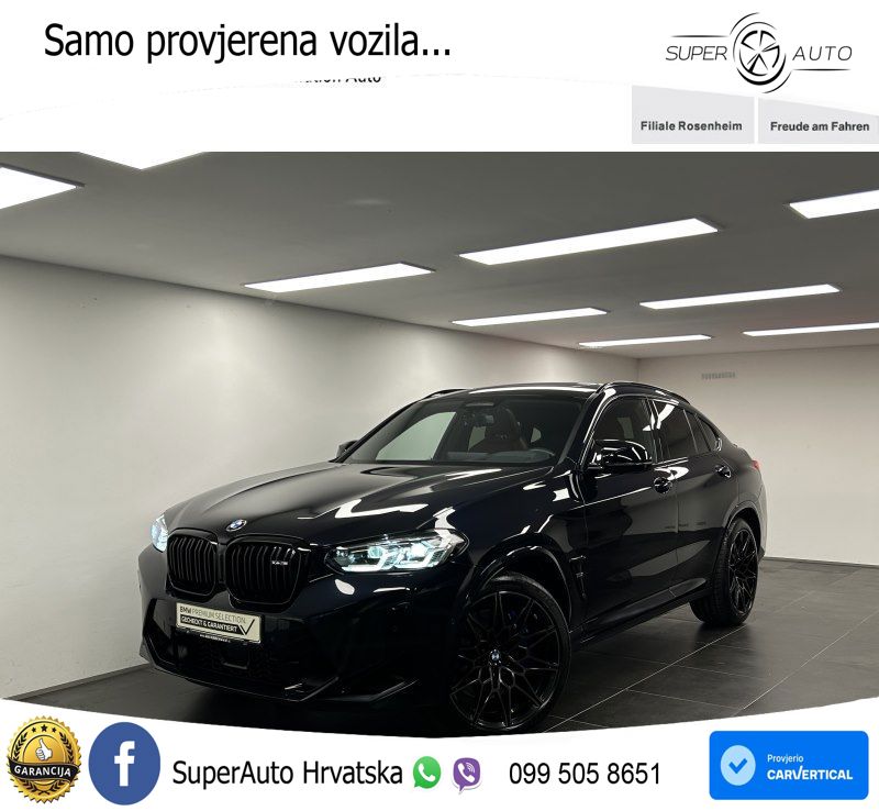 BMW X4 M Competition 3.0 (510 KS) xDrive Steptronic LED+GR SJED+ACC