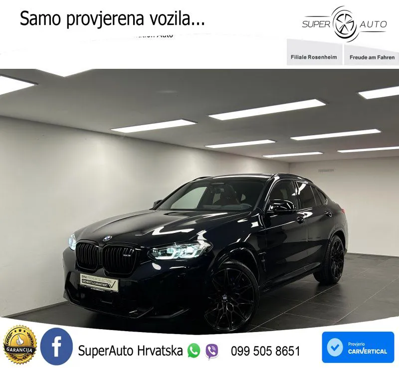 BMW X4 M Competition 3.0 (510 KS) xDrive Steptronic LED+GR SJED+ACC
