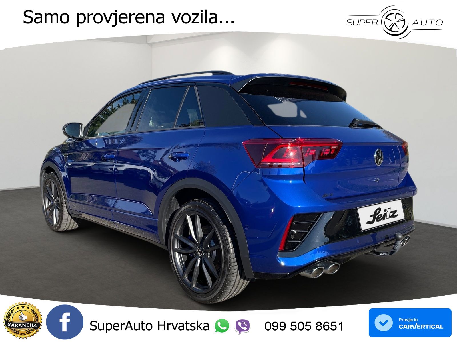 Volkswagen T-Roc I R 2.0 TSI (300 KS) OPF 4M DSG MATRIX+GR SJED+KAM
