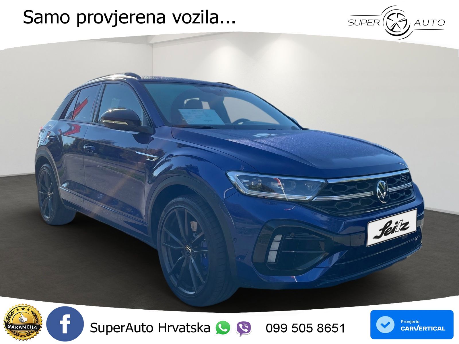 Volkswagen T-Roc I R 2.0 TSI (300 KS) OPF 4M DSG MATRIX+GR SJED+KAM