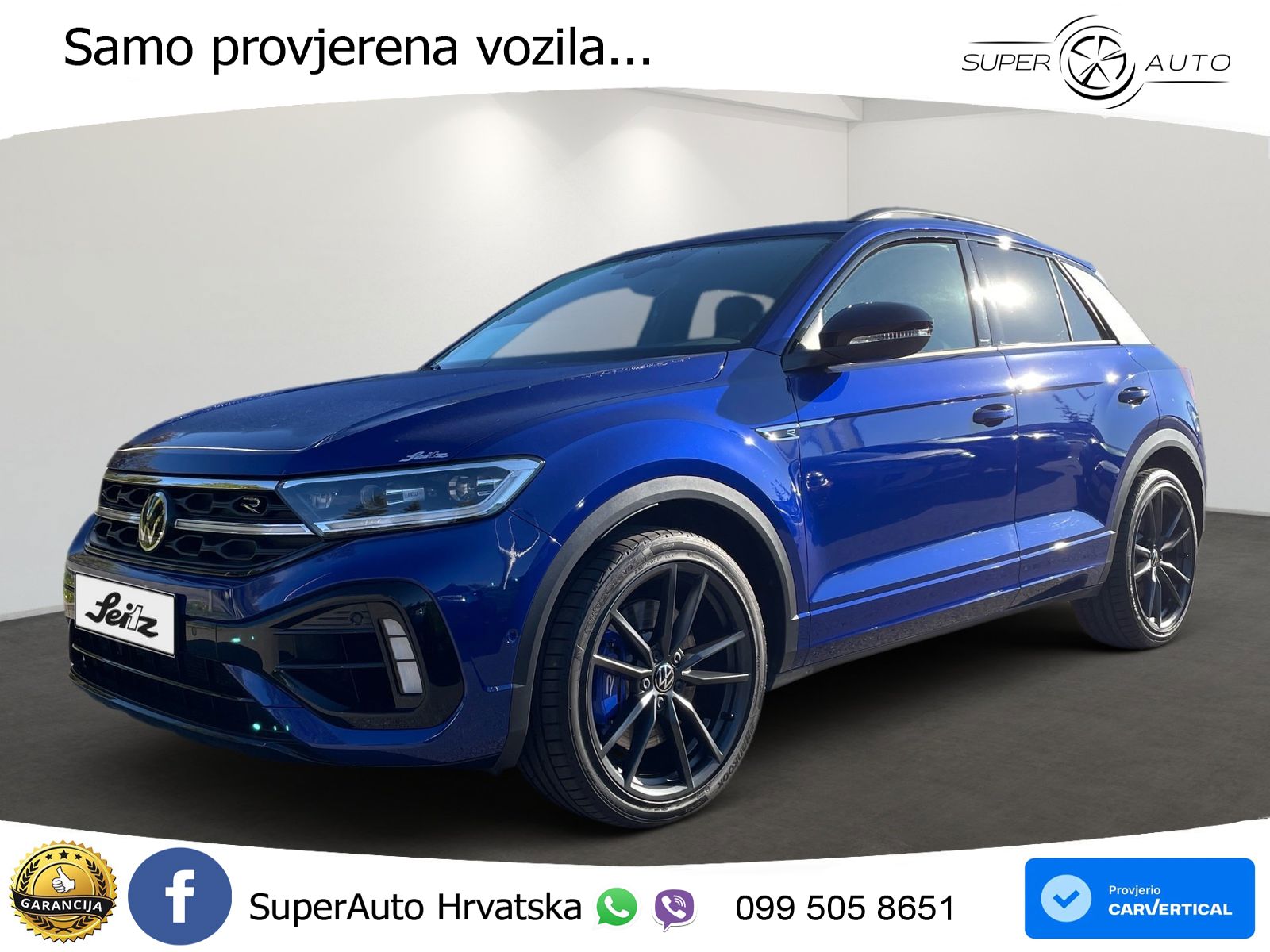 Volkswagen T-Roc I R 2.0 TSI (300 KS) OPF 4M DSG MATRIX+GR SJED+KAM
