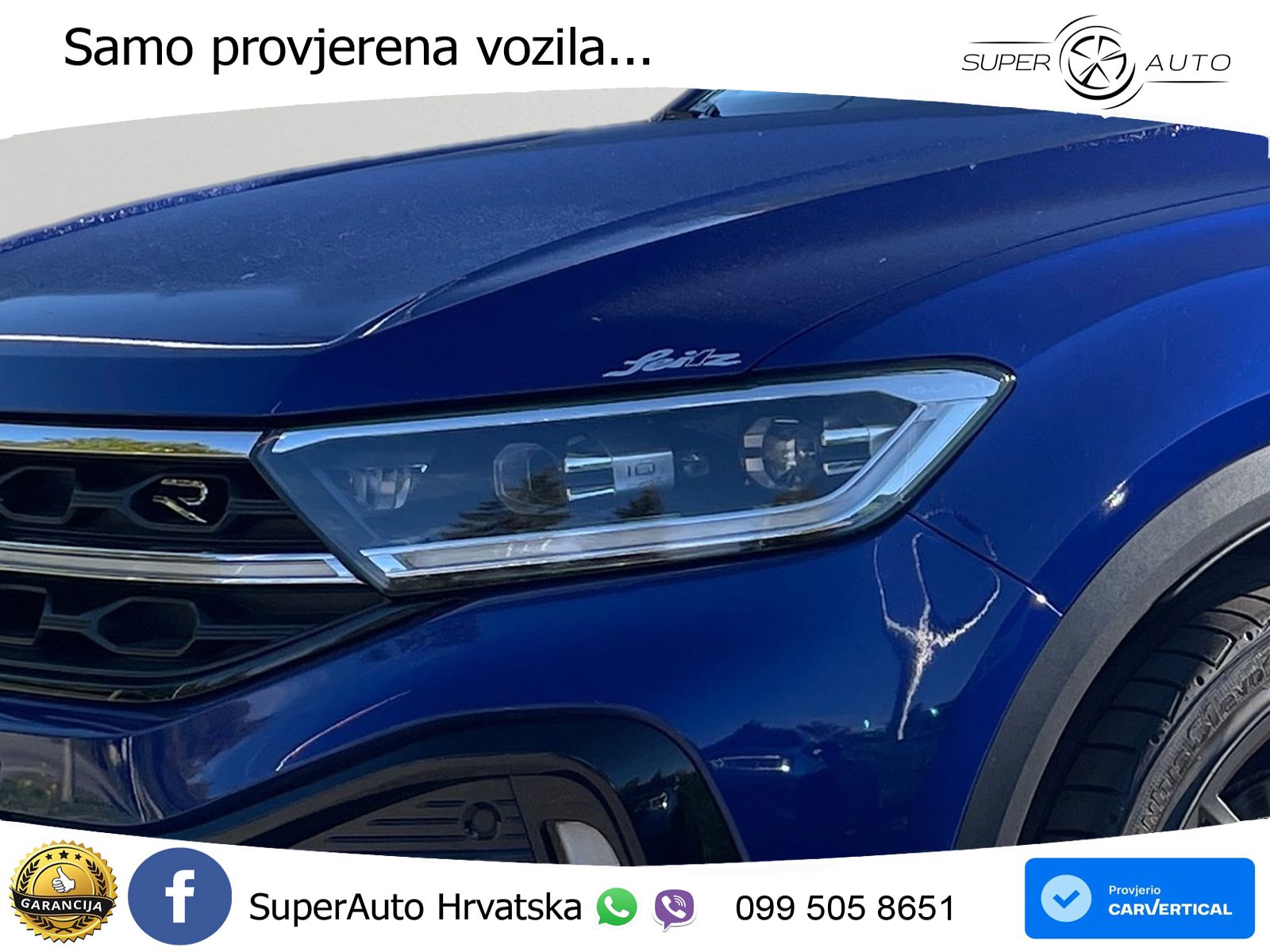 Volkswagen T-Roc I R 2.0 TSI (300 KS) OPF 4M DSG MATRIX+GR SJED+KAM
