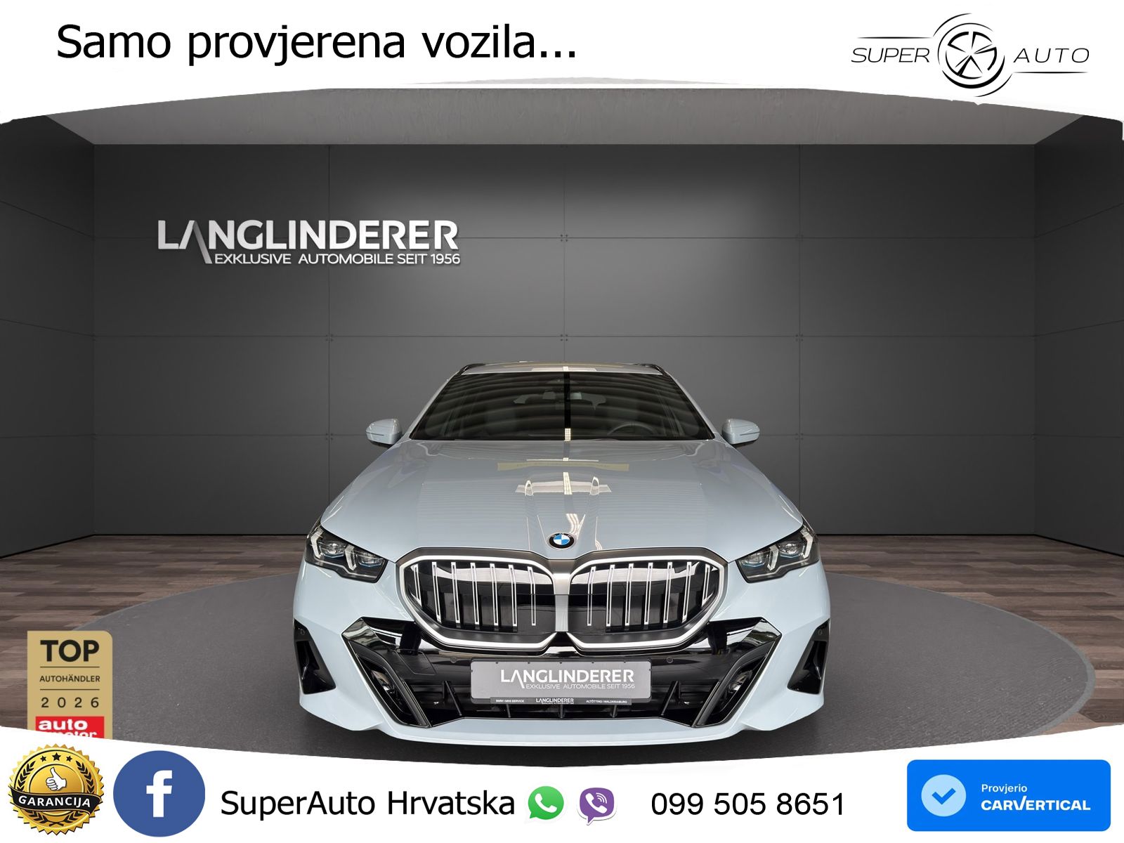 BMW 520i Touring (208 KS) Steptronic M Sport LED+GR SJED+ACC