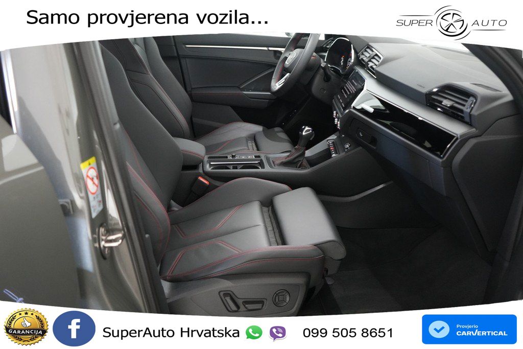 Audi Q3 40 TDI (193 KS) quattro S tronic S line MATRIX+GR SJED+KAM