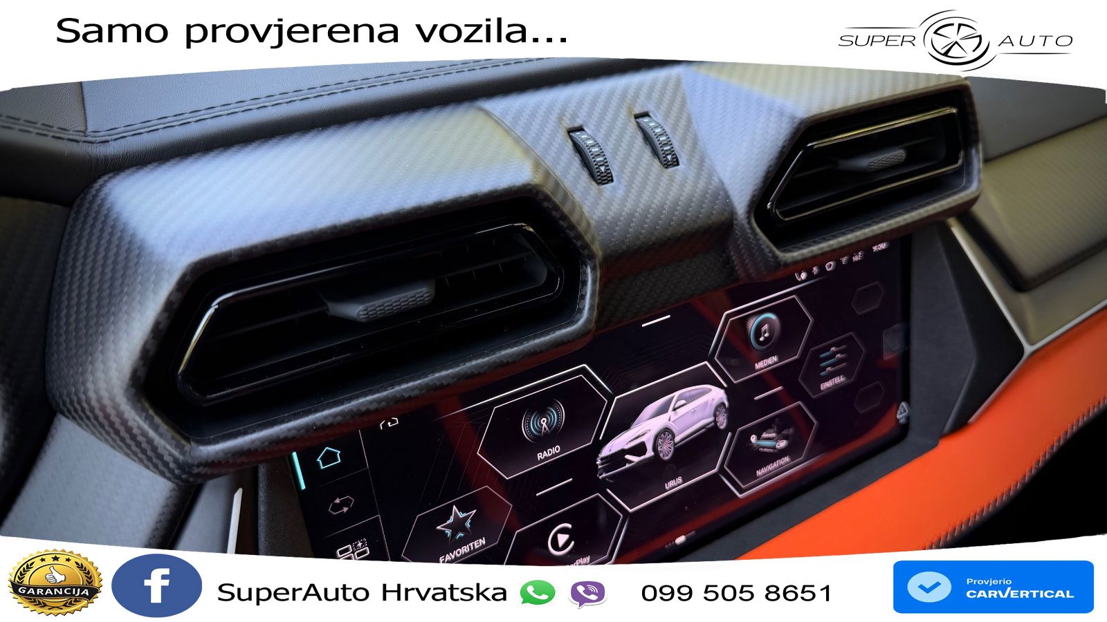 Lamborghini Urus SE 4.0 V8 (800 KS) 4WD Automatic LED+GR SJED+ACC