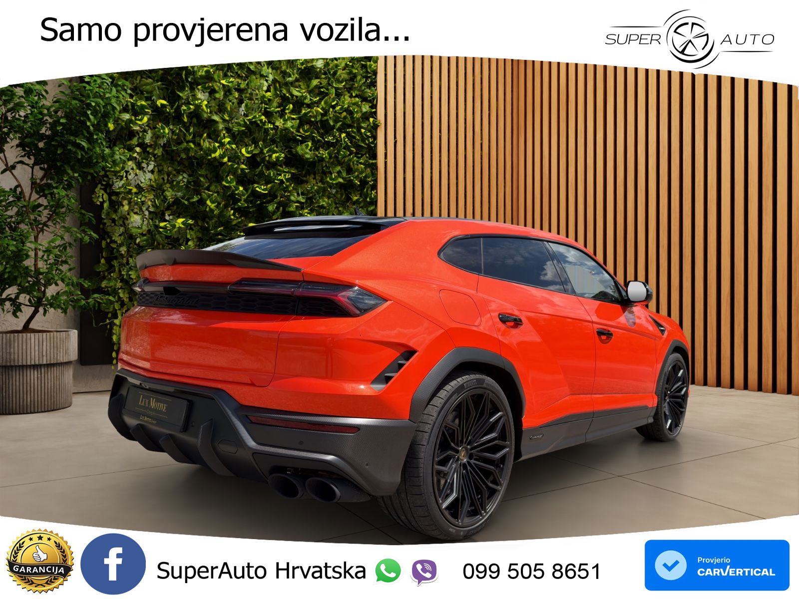 Lamborghini Urus SE 4.0 V8 (800 KS) 4WD Automatic LED+GR SJED+ACC
