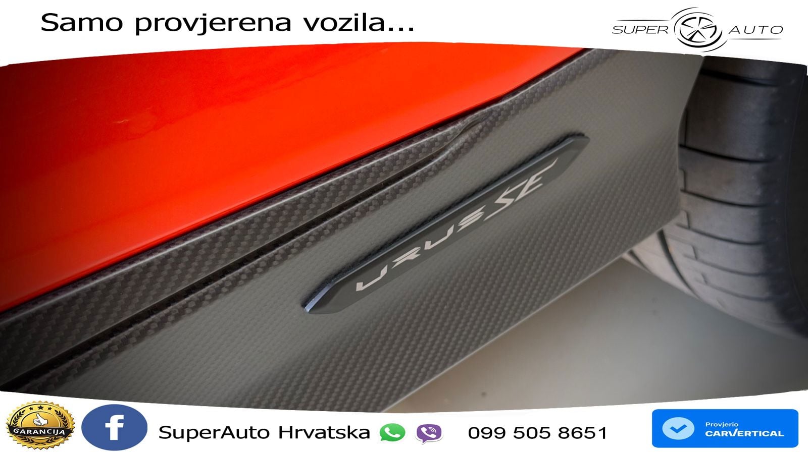 Lamborghini Urus SE 4.0 V8 (800 KS) 4WD Automatic LED+GR SJED+ACC