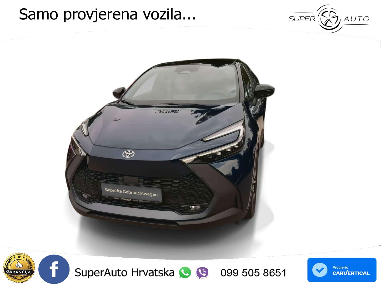 Toyota C-HR 2.0 (198 KS) Hybrid e-CVT Teamplayer LED+GR SJED+ACC