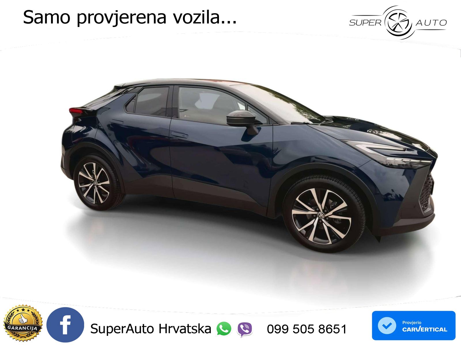 Toyota C-HR 2.0 (198 KS) Hybrid e-CVT Teamplayer LED+GR SJED+ACC