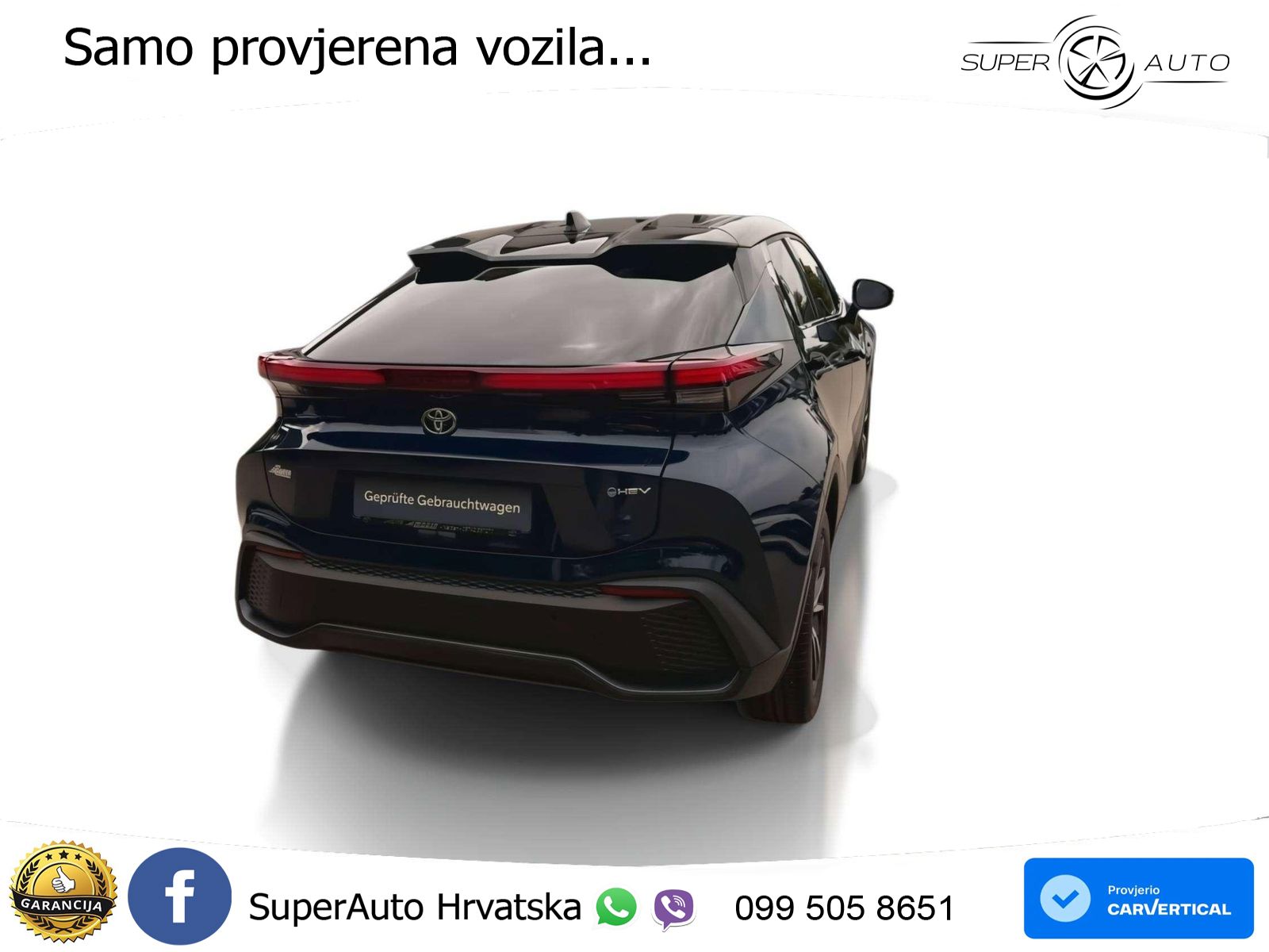 Toyota C-HR 2.0 (198 KS) Hybrid e-CVT Teamplayer LED+GR SJED+ACC
