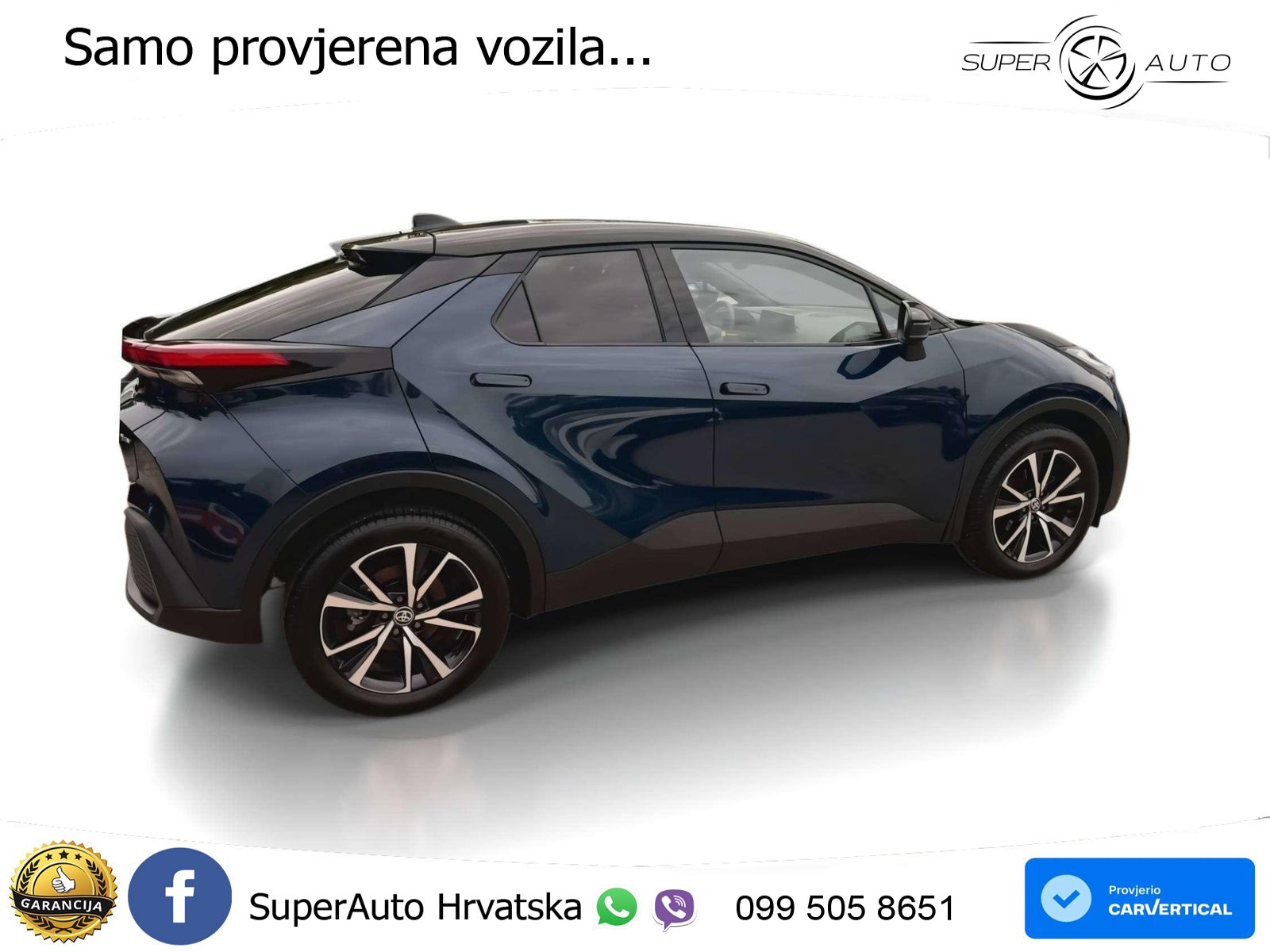 Toyota C-HR 2.0 (198 KS) Hybrid e-CVT Teamplayer LED+GR SJED+ACC