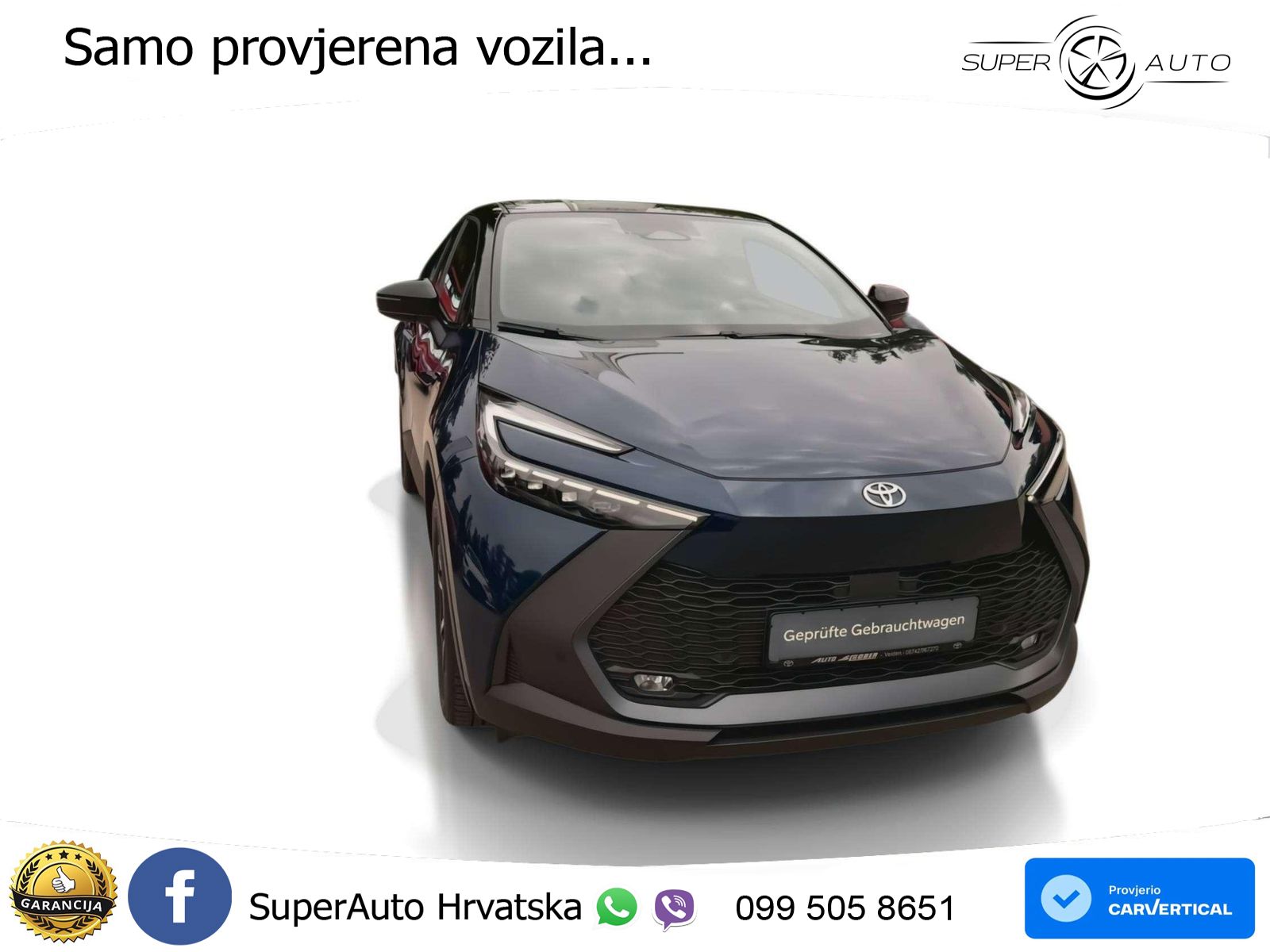 Toyota C-HR 2.0 (198 KS) Hybrid e-CVT Teamplayer LED+GR SJED+ACC