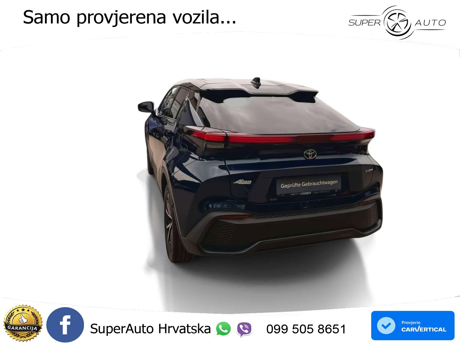 Toyota C-HR 2.0 (198 KS) Hybrid e-CVT Teamplayer LED+GR SJED+ACC