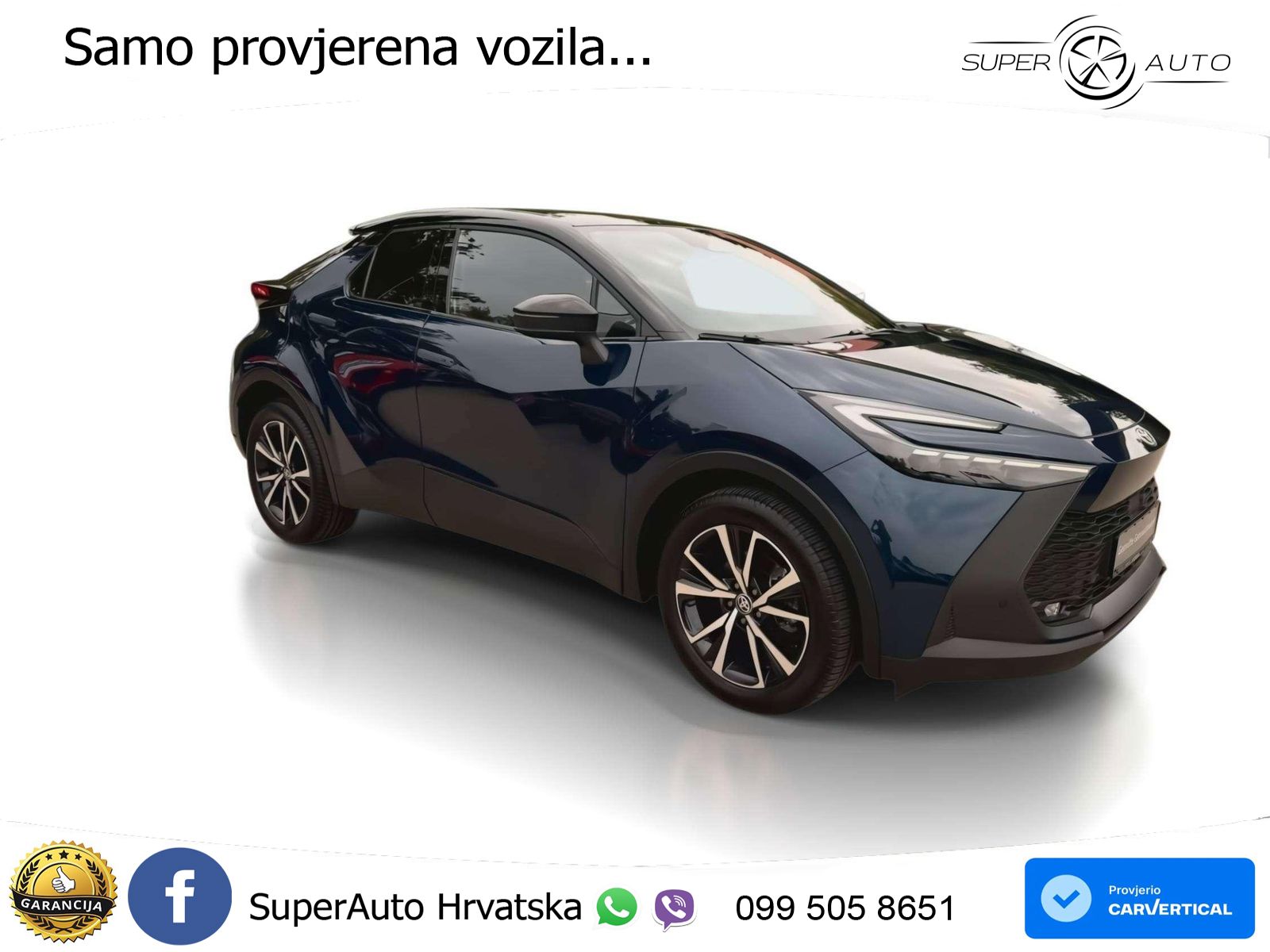 Toyota C-HR 2.0 (198 KS) Hybrid e-CVT Teamplayer LED+GR SJED+ACC
