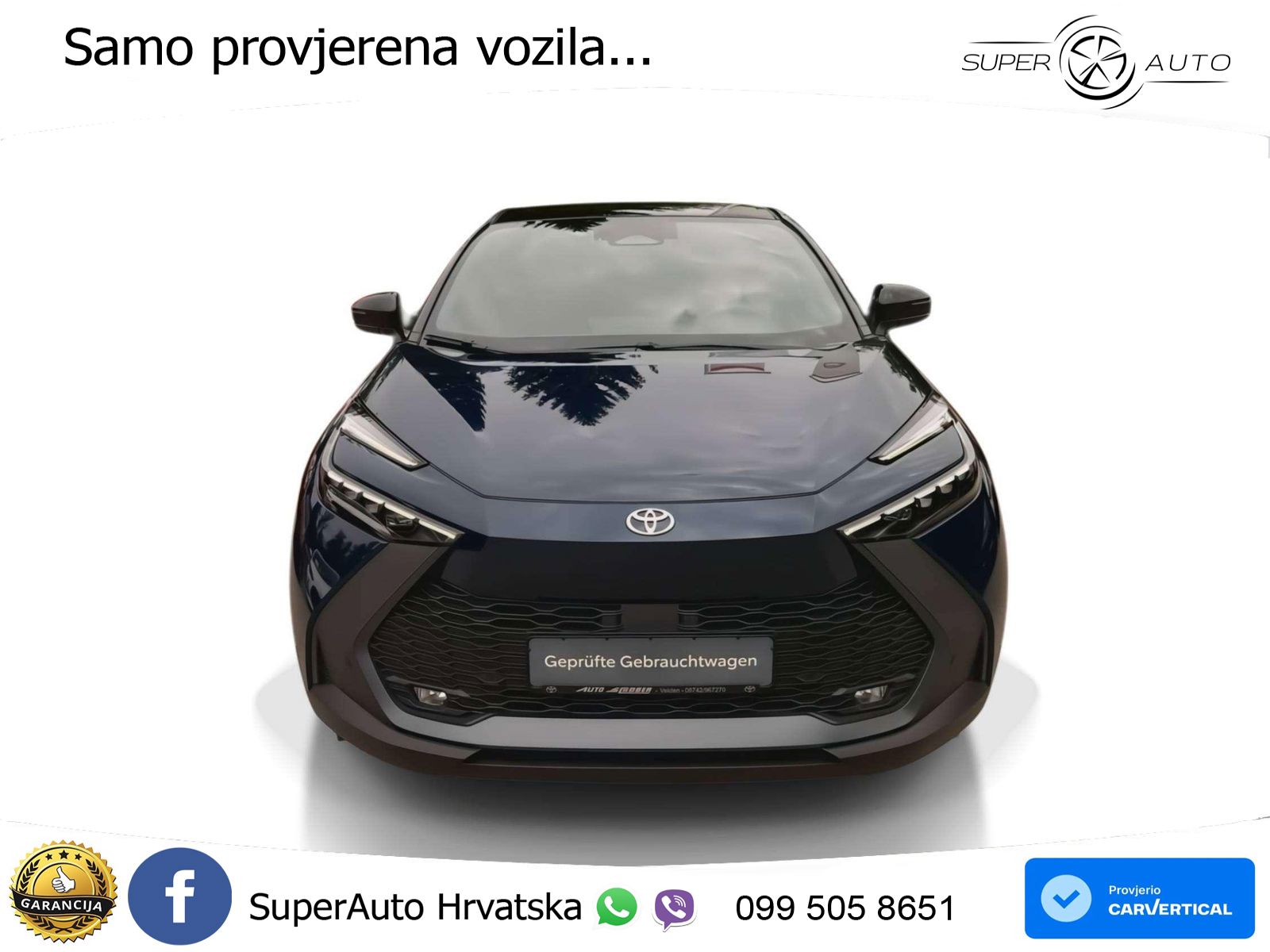 Toyota C-HR 2.0 (198 KS) Hybrid e-CVT Teamplayer LED+GR SJED+ACC