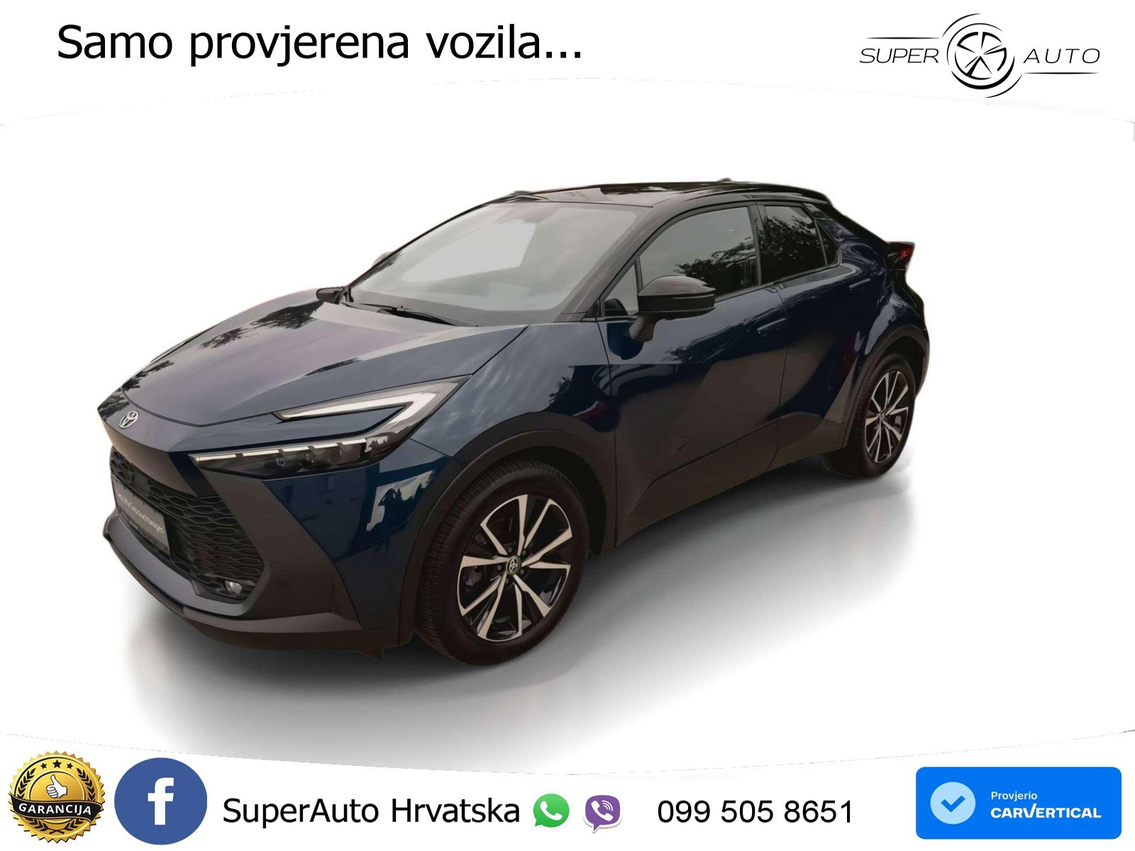 Toyota C-HR 2.0 (198 KS) Hybrid e-CVT Teamplayer LED+GR SJED+ACC