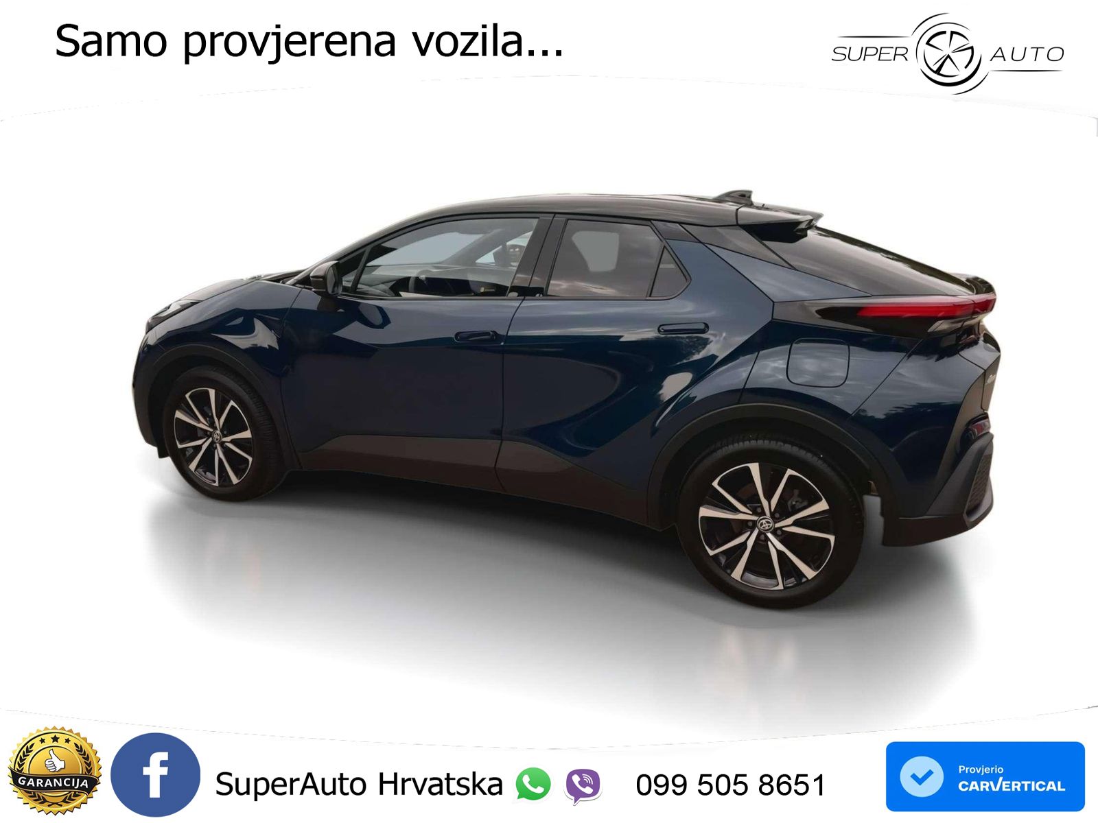 Toyota C-HR 2.0 (198 KS) Hybrid e-CVT Teamplayer LED+GR SJED+ACC