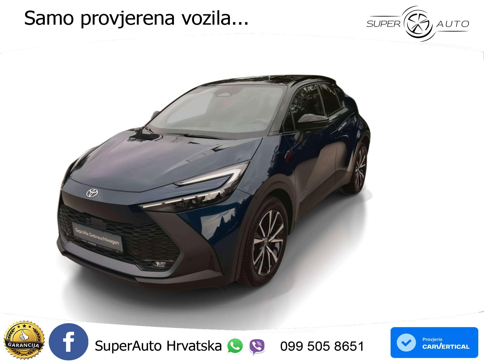 Toyota C-HR 2.0 (198 KS) Hybrid e-CVT Teamplayer LED+GR SJED+ACC