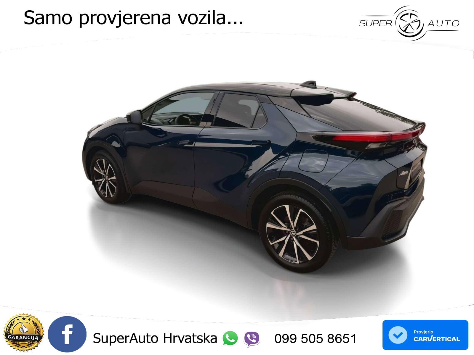 Toyota C-HR 2.0 (198 KS) Hybrid e-CVT Teamplayer LED+GR SJED+ACC