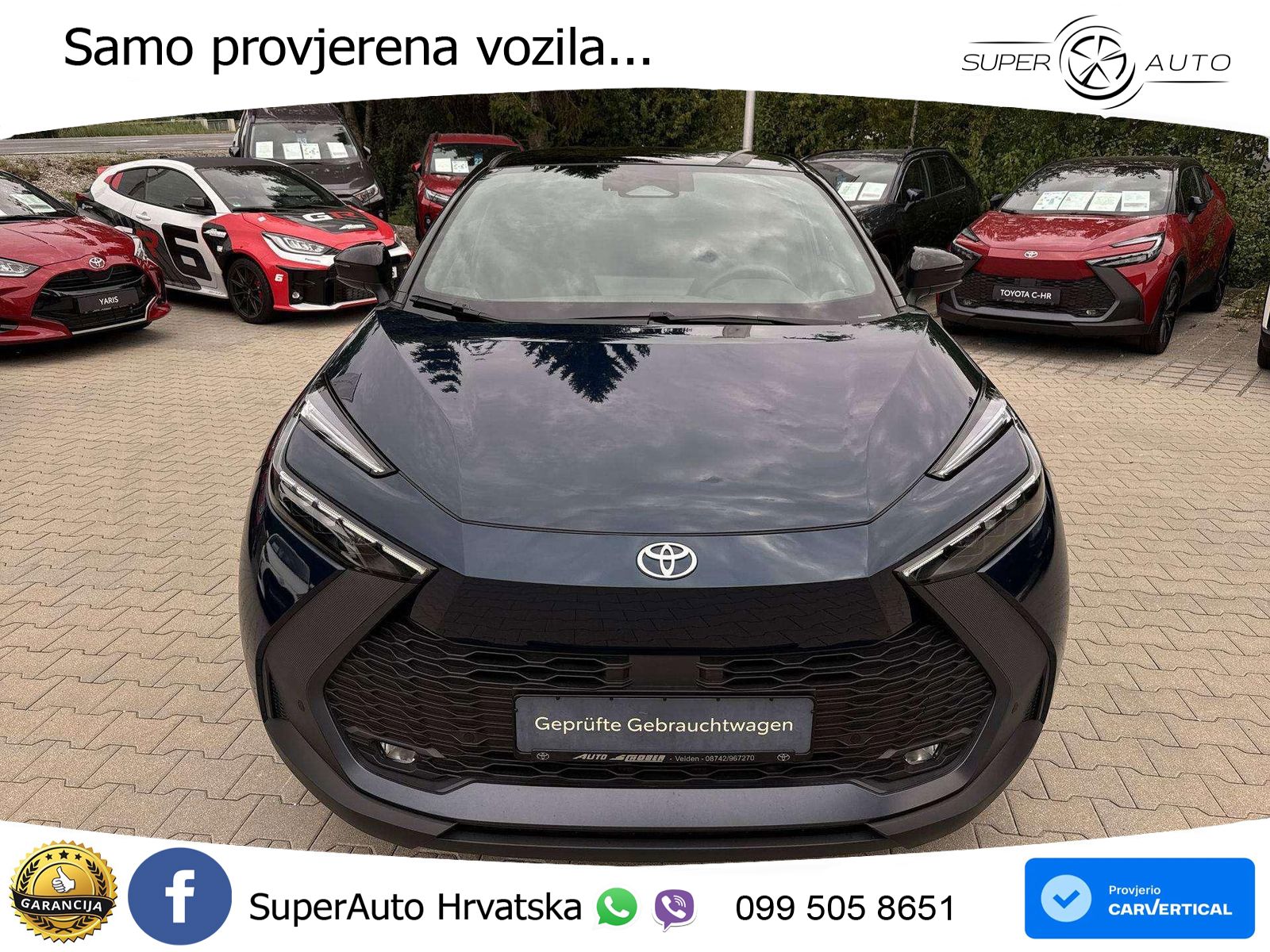 Toyota C-HR 2.0 (198 KS) Hybrid e-CVT Teamplayer LED+GR SJED+ACC