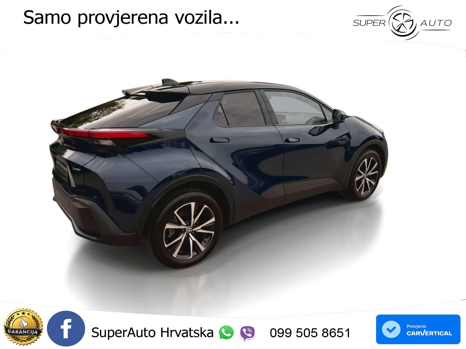 Toyota C-HR 2.0 (198 KS) Hybrid e-CVT Teamplayer LED+GR SJED+ACC