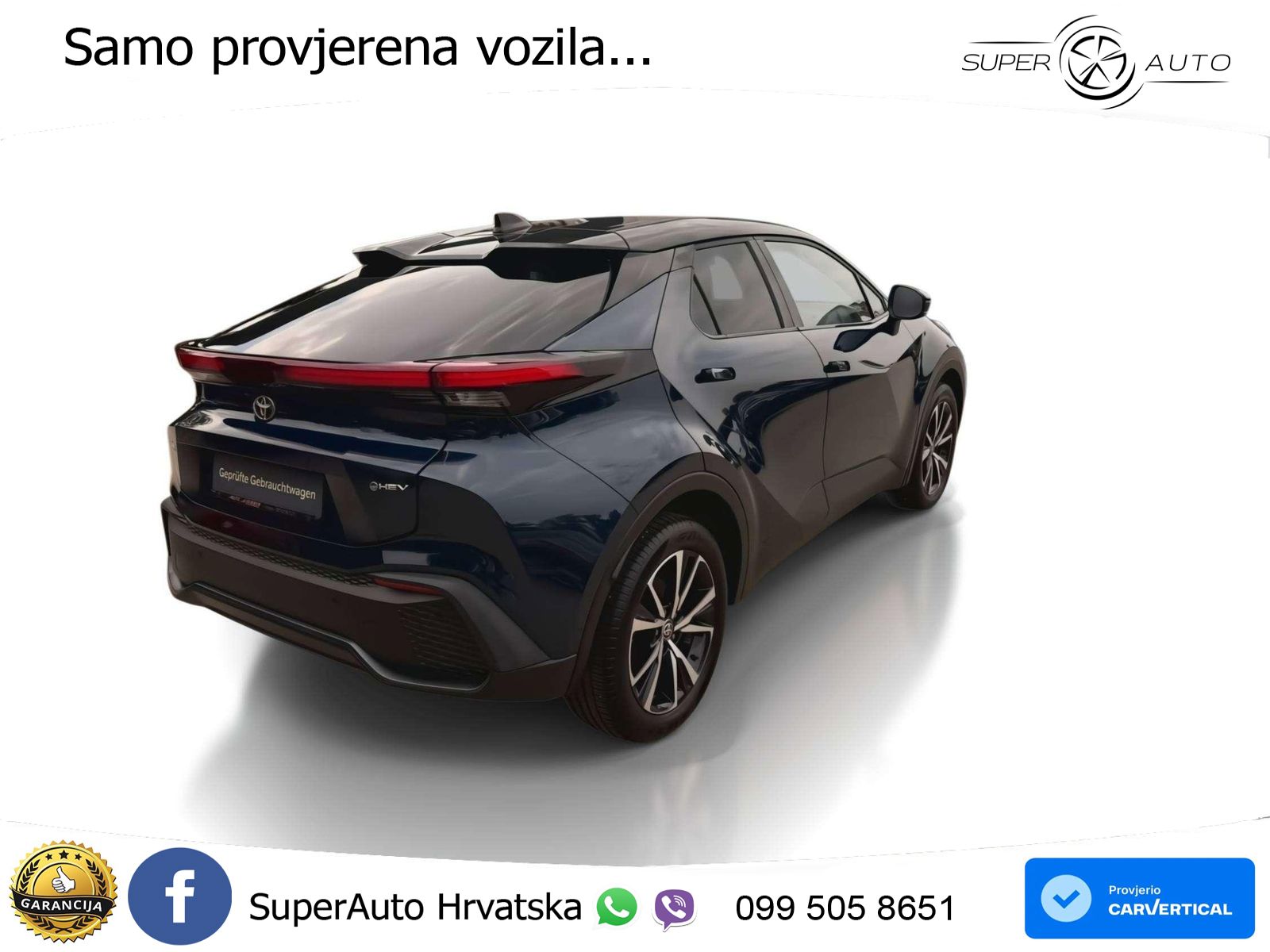 Toyota C-HR 2.0 (198 KS) Hybrid e-CVT Teamplayer LED+GR SJED+ACC