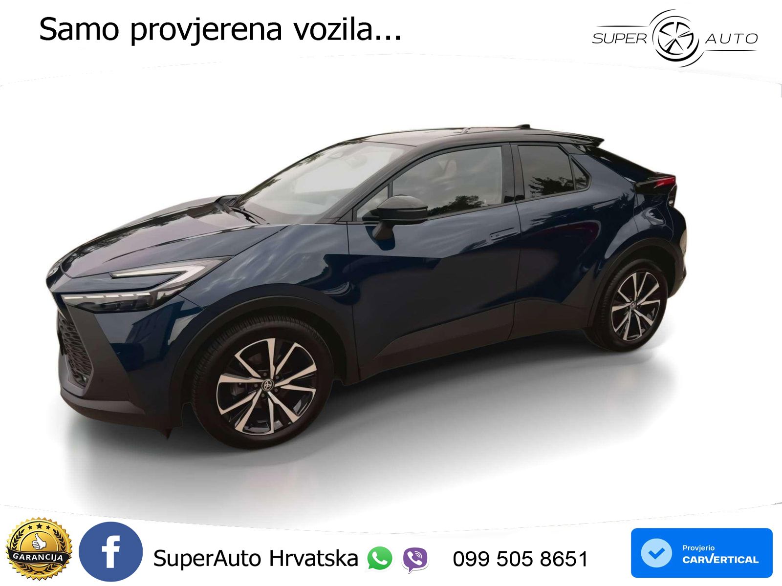 Toyota C-HR 2.0 (198 KS) Hybrid e-CVT Teamplayer LED+GR SJED+ACC