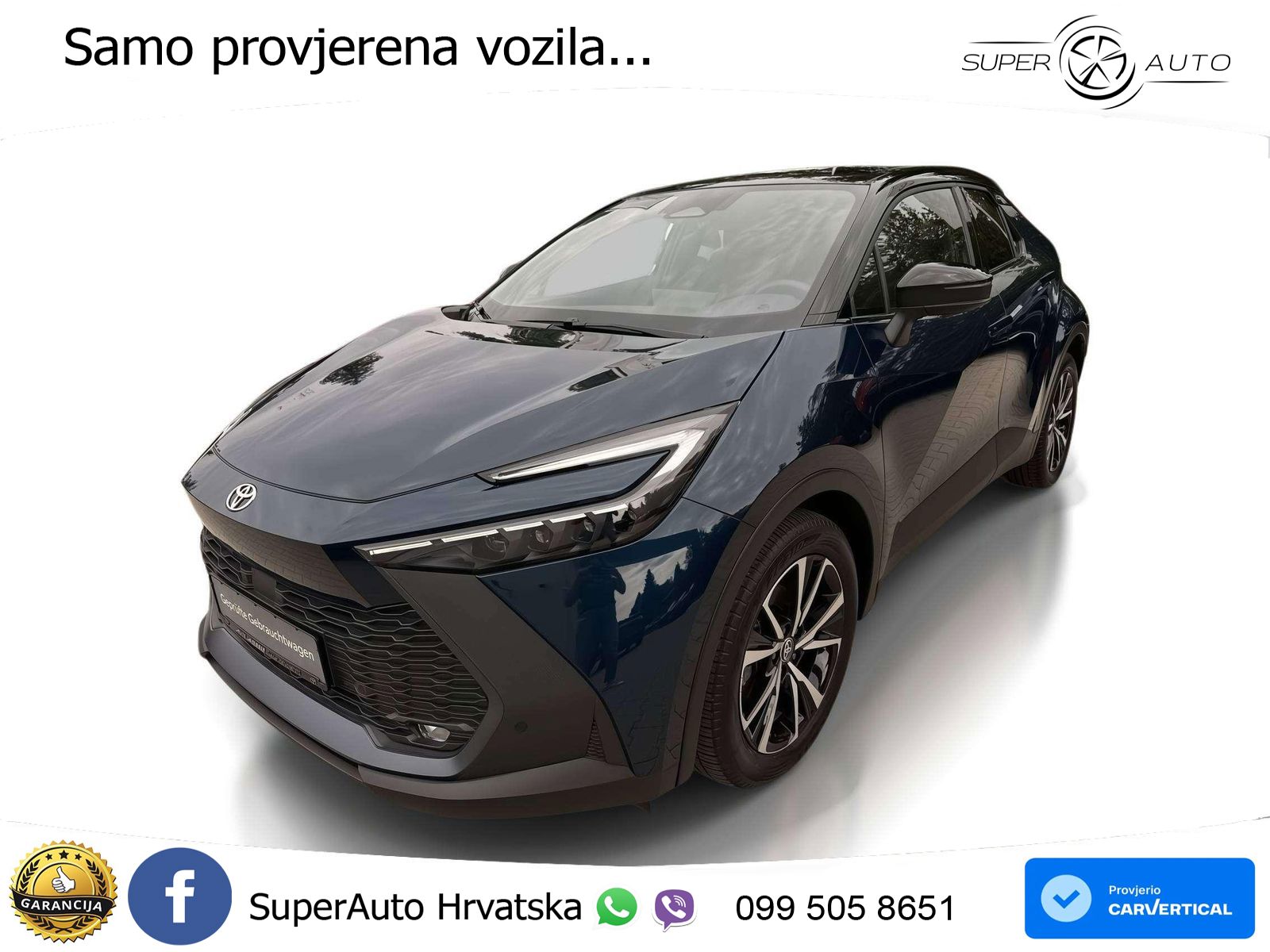 Toyota C-HR 2.0 (198 KS) Hybrid e-CVT Teamplayer LED+GR SJED+ACC