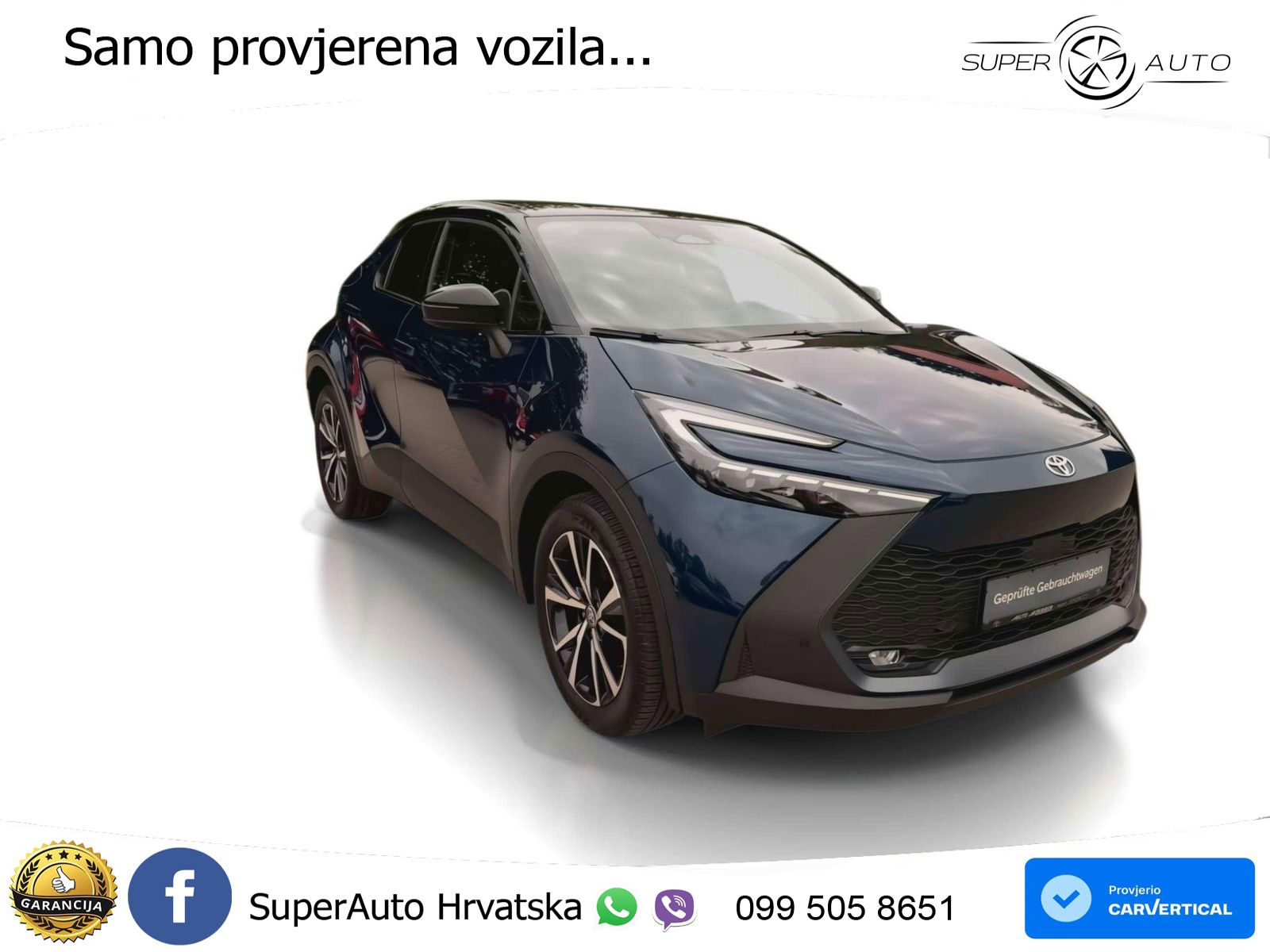 Toyota C-HR 2.0 (198 KS) Hybrid e-CVT Teamplayer LED+GR SJED+ACC