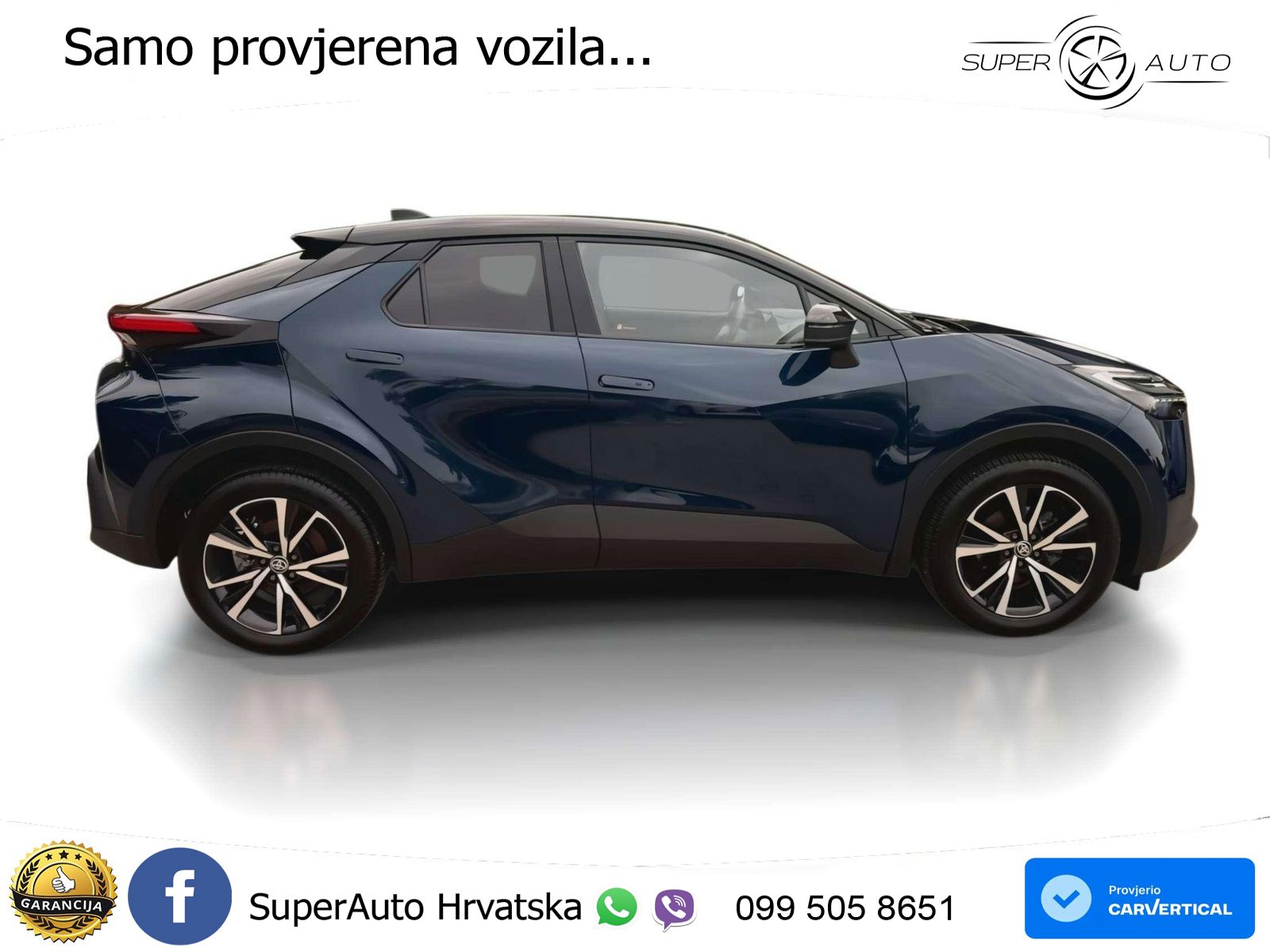 Toyota C-HR 2.0 (198 KS) Hybrid e-CVT Teamplayer LED+GR SJED+ACC