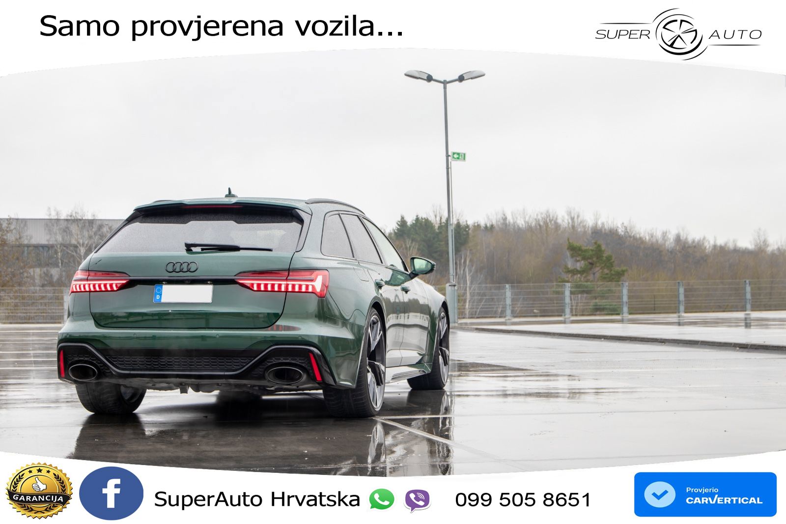 Audi RS6 Avant 4.0 TFSI V8 (600 KS) quattro Tiptronic LED+GR SJED+ACC