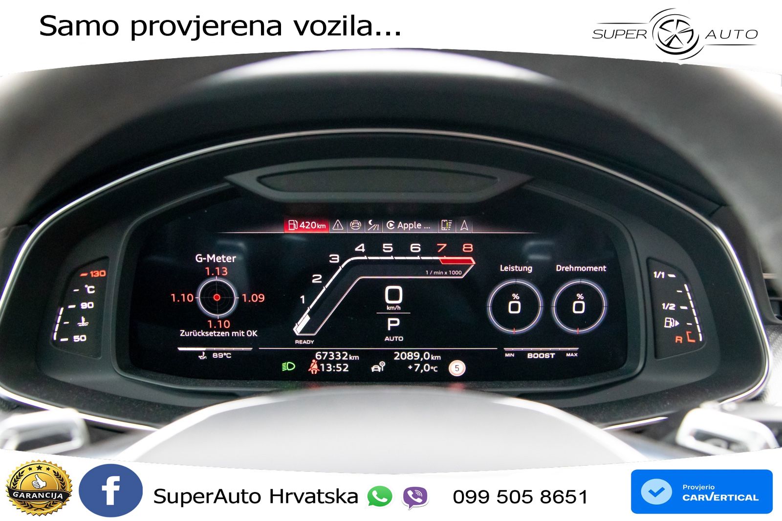Audi RS6 Avant 4.0 TFSI V8 (600 KS) quattro Tiptronic LED+GR SJED+ACC