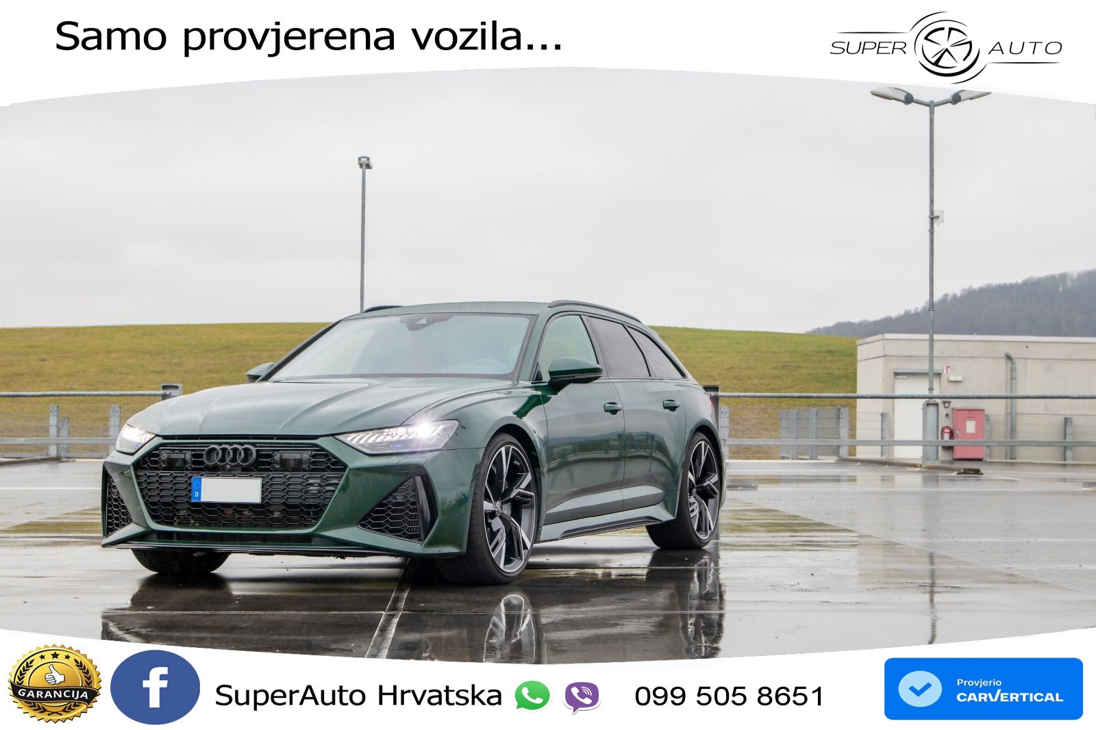 Audi RS6 Avant 4.0 TFSI V8 (600 KS) quattro Tiptronic LED+GR SJED+ACC