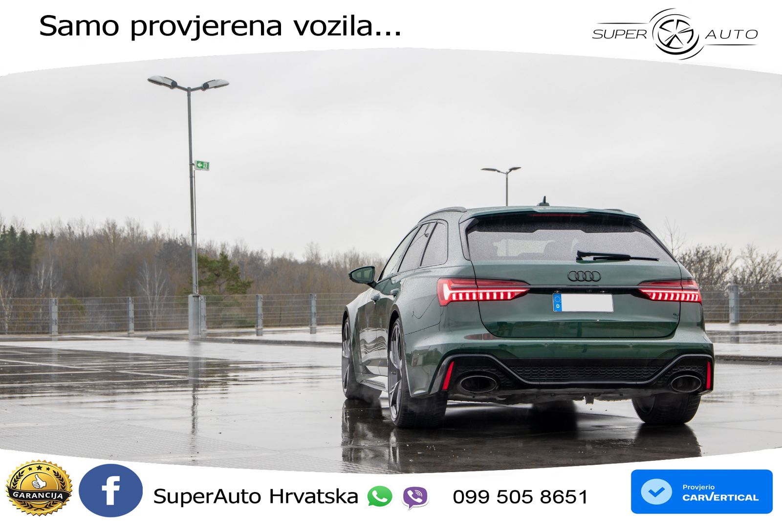 Audi RS6 Avant 4.0 TFSI V8 (600 KS) quattro Tiptronic LED+GR SJED+ACC