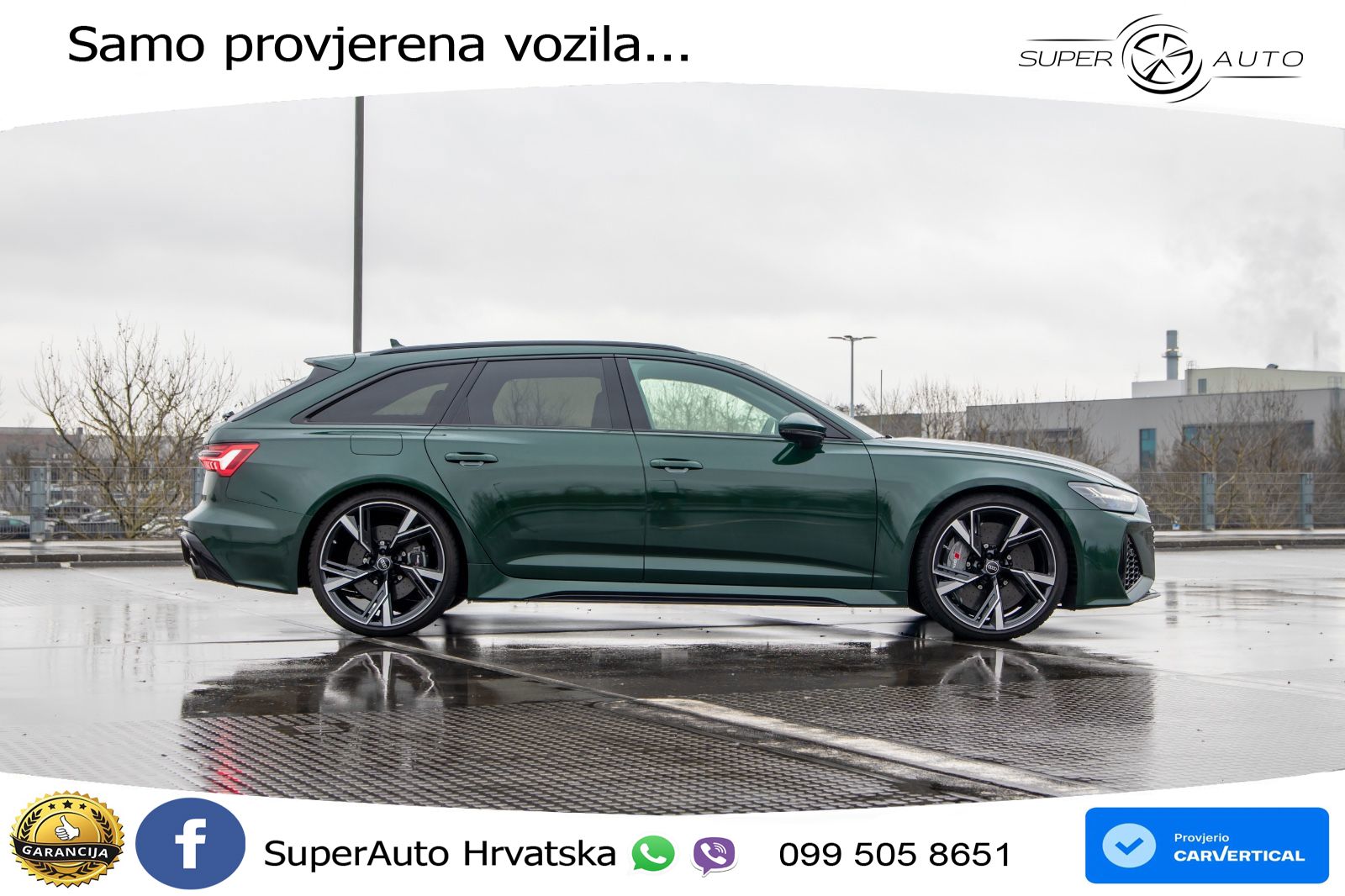 Audi RS6 Avant 4.0 TFSI V8 (600 KS) quattro Tiptronic LED+GR SJED+ACC