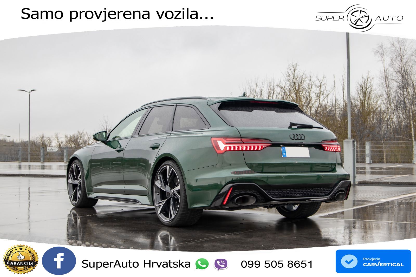 Audi RS6 Avant 4.0 TFSI V8 (600 KS) quattro Tiptronic LED+GR SJED+ACC