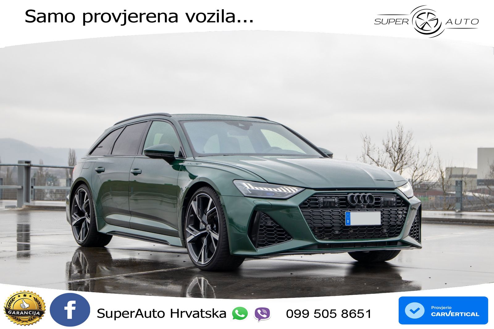Audi RS6 Avant 4.0 TFSI V8 (600 KS) quattro Tiptronic LED+GR SJED+ACC