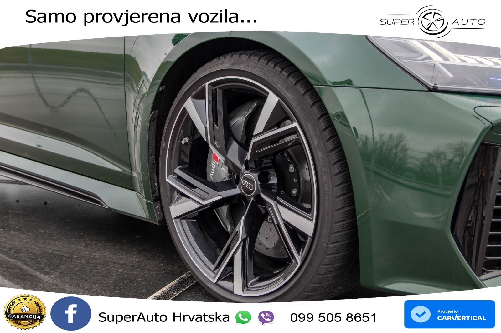 Audi RS6 Avant 4.0 TFSI V8 (600 KS) quattro Tiptronic LED+GR SJED+ACC